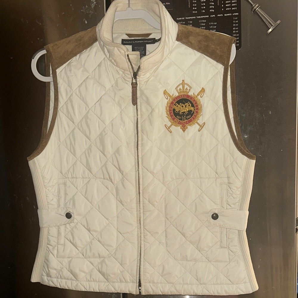 Ralph Lauren Sport Rider Jockey Club Crest Quilted Puffer Vest
Women's XL